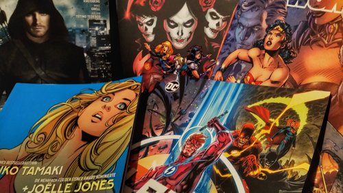 Kunststoff - Comic-Talk: Wonder Woman - Die wilde Jagd, Flash Forward, Arrow