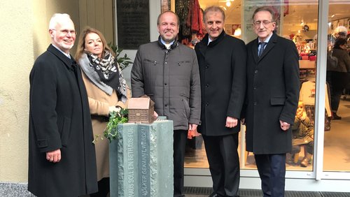 Region WAF: Gedenkstelle für die ehemalige Synagoge in Beckum