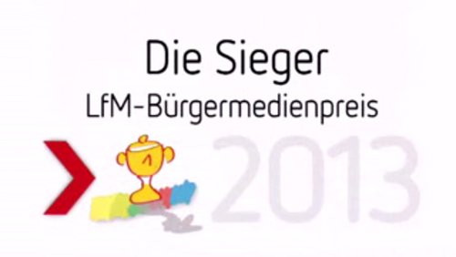 Bürgermedienpreis 2013 - Die Sieger