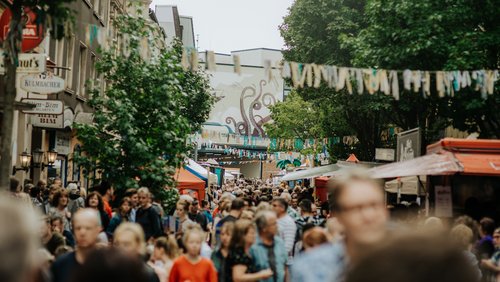 Wiesenviertel e.V. beim Deutschen Nachbarschaftspreis 2019, Klimamarkt Witten