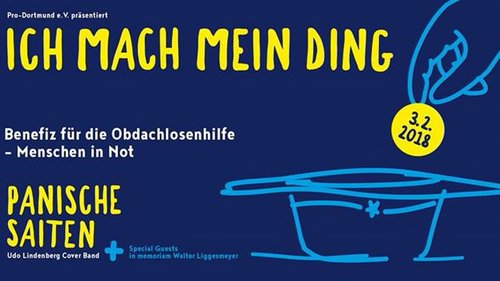 DO-MU-KU-MA: "Ich mach mein Ding" - Benefizveranstaltung für Obdachlose