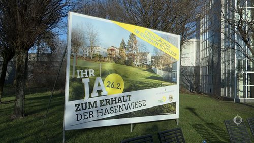 "Rettet die Hasenwiese" in Erkrath