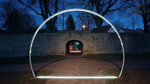 Kulturtaxi Soest: Lichtkunst in Soest