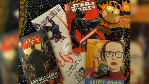 Kunststoff - Comic-Talk: Star-Wars-Comics, Hawkeye, Ghost World