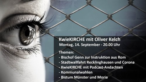 KwieKIRCHE: Kirchliches Filmfestival Recklinghausen, Instruktion aus Rom, Situation in Moria