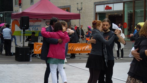 Münster gegen TTIP: Tango gegen TTIP