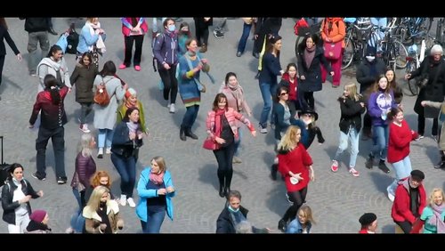 BergTV: Danser Encore - Flashmob am Chlodwigplatz in Köln
