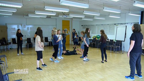 Theater-Workshop im "Haus Neuland" - Diversität und Rollenbilder