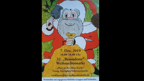 KREFELD MIX: Besonderer Weihnachtsmarkt, Kurs "Letzte Hilfe", Konzert "Wer beatet noch?"