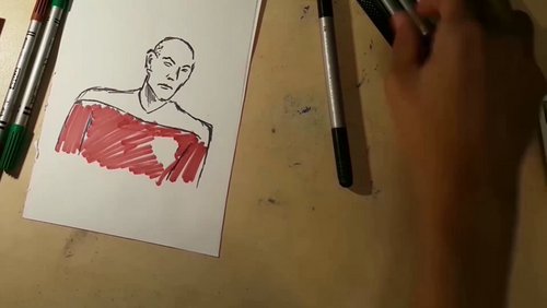 BrodiesFilmkritiken: "Speed Draw"-Challenge mit "Kunstmensch"