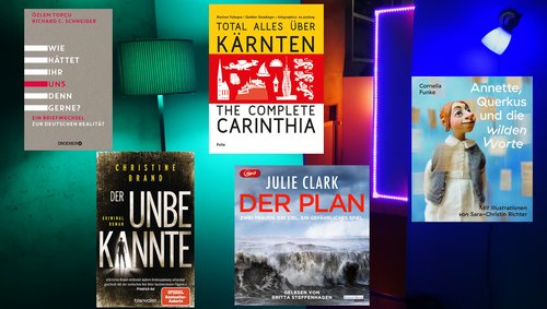 Der LeseWurm: "Annette, Querkus und die wilden Worte", Kärnten-Führer, Krimi von Christine Brand