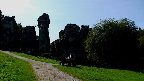 Die Externsteine bei Horn-Bad Meinberg