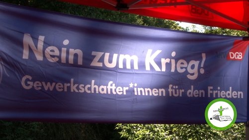 DGB-Friedensdemonstration in Münster 2022