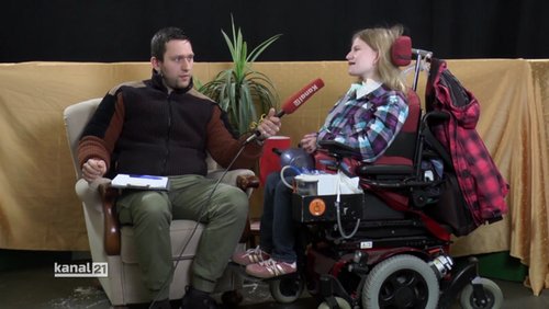 Young Refugees TV: Zeitreisender Professor, Redakteure stellen sich vor, Alltag im Rollstuhl
