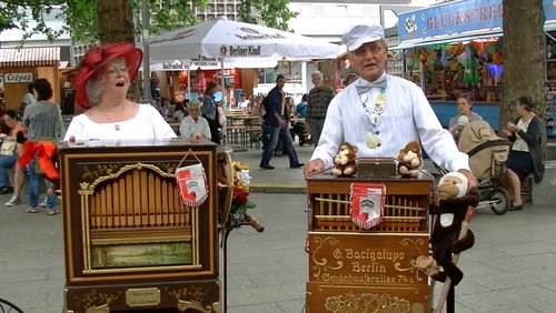 Mit der Drehorgel auf Tour