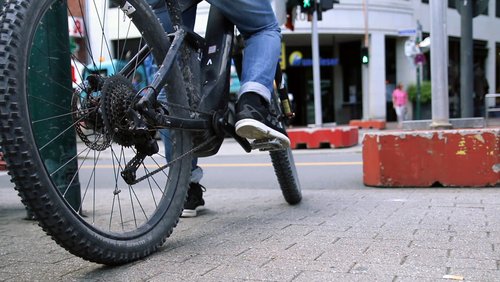 com.POTT: Die Radstraße der Rü - Fahrradweg in Essen-Rüttenscheid