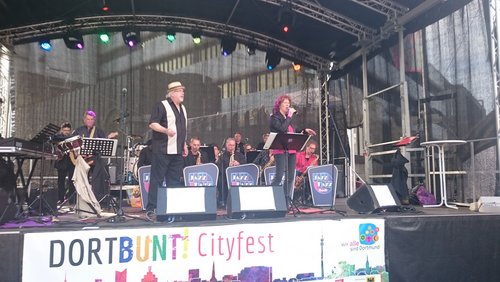 DO-MU-KU-MA: "Jazz Fazz Big Band" mit Andreas Ruhnke beim Stadtfest "DORTBUNT"