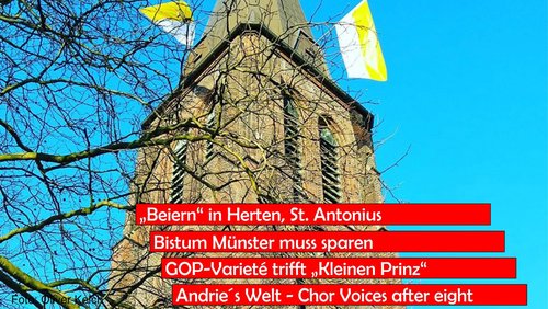 KwieKIRCHE: Beiern in der Pfarrei St. Antonius in Herten, Haushaltsdefizite im Bistum Münster