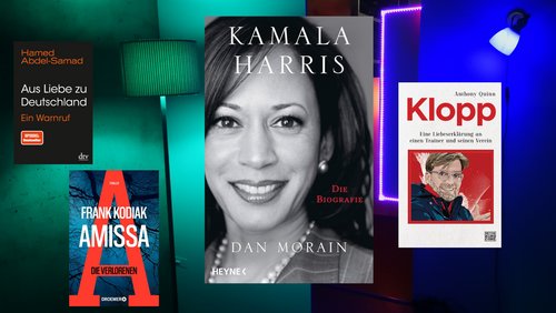 Der LeseWurm: "Kamala Harris. Die Biografie", "Klopp. Eine Liebeserklärung"