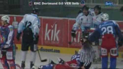 Sport-Live: EHC Dortmund gegen VER Selber Wölfe