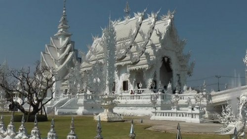 Wat Rong Khun in Bangkok, Thailand