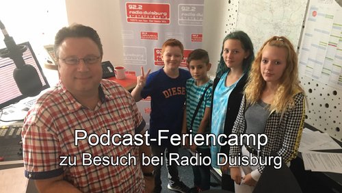 Podcast-Feriencamp in Duisburg