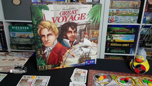 DieHausis: Humboldt's Great Voyage – Brettspiel im Test