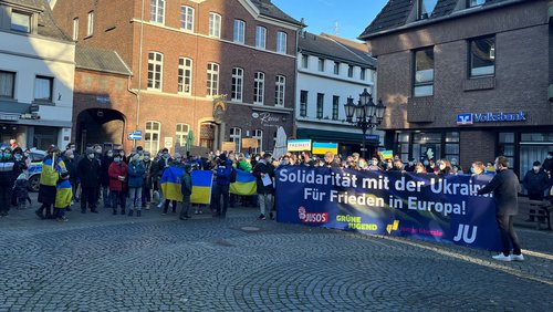 Friedensdemo in Tönisvorst