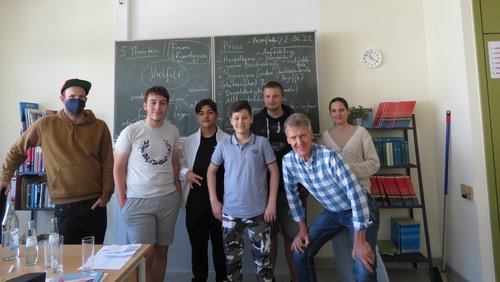 Poetry-Slammer "Quichotte" an der Realschule Waldbröl