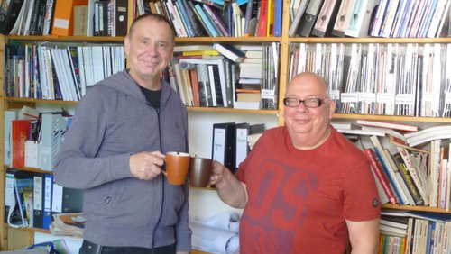 Jung und Alt: Jacques Tilly, Karnevalswagenbauer und Bildhauer aus Düsseldorf - 60. Geburtstag