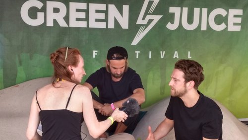 Vor Ort: OK KID, Hip-Hop-Band beim "Green Juice Festival 2019"