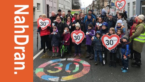 NahDran: Tempo 30 an der August-Bebel-Straße, Suppenbus in Bielefeld