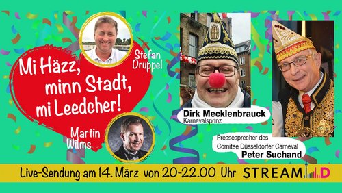 Mi Häzz, Minn Stadt, Mi Leedcher: Dirk Mecklenbrauck, Karnevalsprinz in Düsseldorf 2022/23