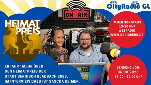CityRadio GL: Heimat-Preis 2023, "Jim Knopf auf Zanders"