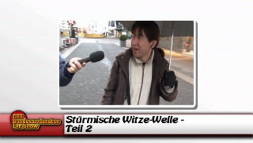 DER Bundesmoderator - Die Show: Stürmische Witze-Welle - Teil 2
