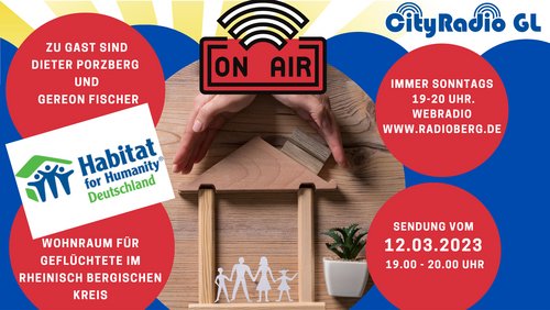 CityRadio GL: Habitat for Humanity, "dementia + art", Lernnacht in Bergisch Gladbach