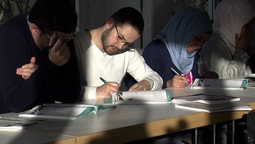 TV-Clips: Deutschunterricht für Flüchtlinge