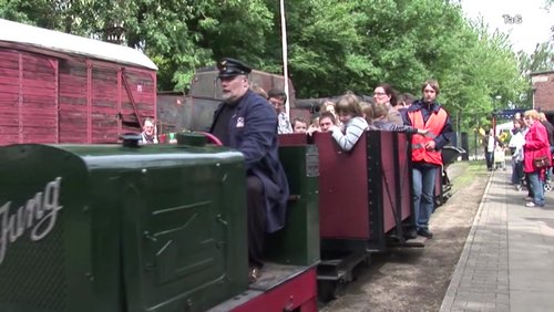 bochum-lokal: Kindertag im Eisenbahnmuseum Bochum