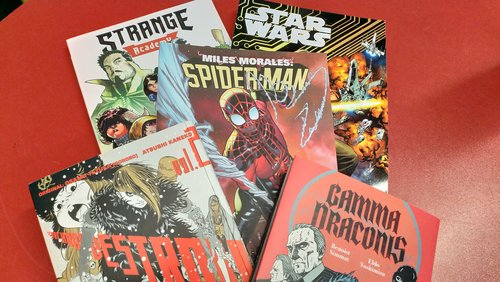 Kunststoff: Miles Morales: Spider-Man, Gamma Draconis, Strange Academy