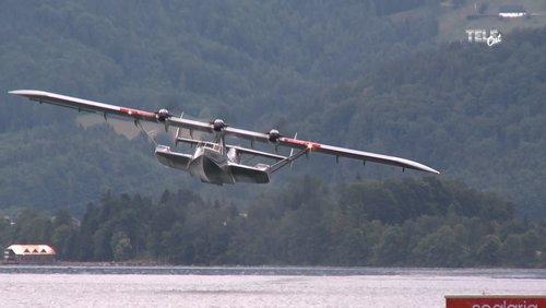Fliegermarsch - Wasserflugzeugen am Wolfgangsee