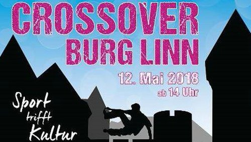 Rheinzeit: "Crossover - Sport trifft Kultur", Veranstaltung auf der Burg Linn in Krefeld
