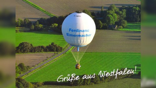 Hoch hinaus - die Geschichte des Ballonsports im Münsterland