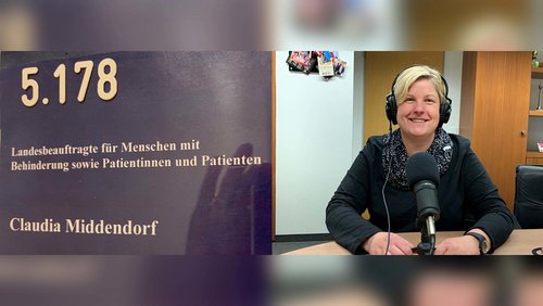 Claudia Middendorf, Beauftragte der Landesregierung für Menschen mit Behinderung