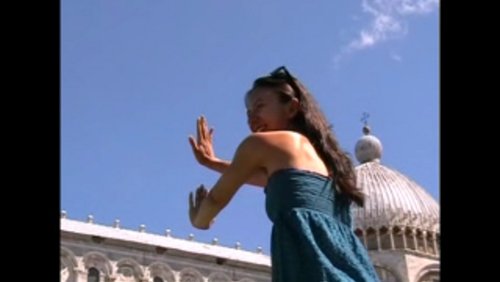 Touristen-Tai-Chi: Der Schiefe Turm von Pisa