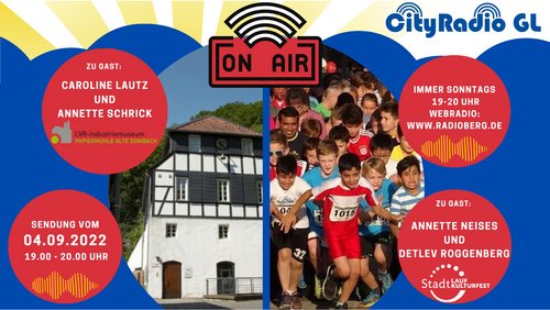 CityRadio GL: Stadtlauf in Bergisch Gladbach, Papiermuseum in der Papiermühle "Alte Dombach"