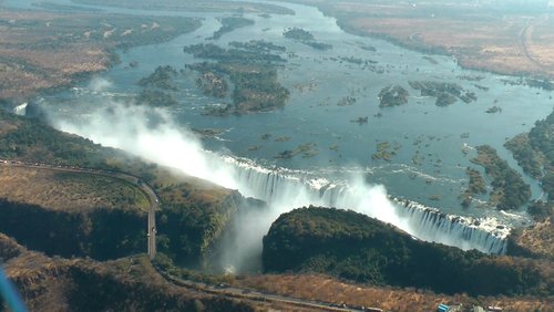 Mosi-oa-Tunya - Victoriafälle in Simbabwe