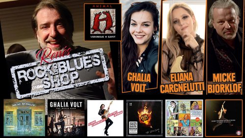 Renés Rock- und Blues-Shop: Suzi Quatro, Véronique Gayot, Ghalia Volt, Eliana Cargnelutti