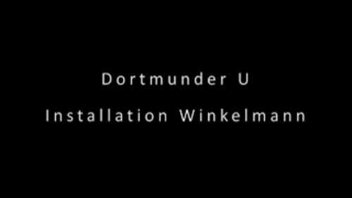 Kunst in NRW: Dortmunder U - Installation von Adolf Winkelmann