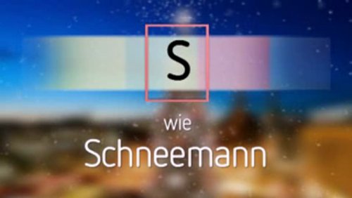 Weihnachts-ABC: S wie Schneemann