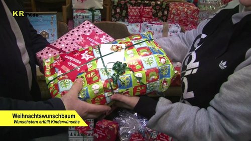 KR-TV: Krefelder Hospizlauf, Weihnachtswunschbaum, Ausstellung "Antependien"